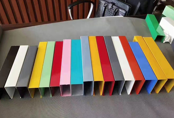 Tubos de tubulação de alta resistência de alumínio de perfil quadrado de 1x1 2x2