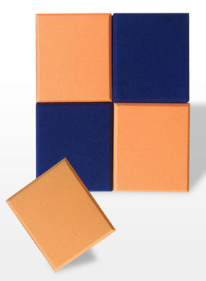 Painéis de difusores de espuma acústica absorção de som altamente eficaz para decoração de parede doméstica