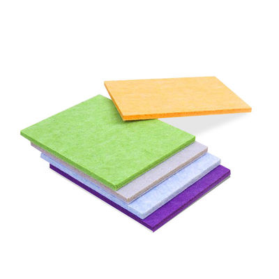 0.8-1.2 Espessura Sound Absorving Ceiling 100% Pet Polyester Wall Sound Accousted Panels for Music Room (Panéis acústicos para salas de música)