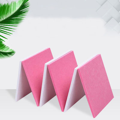 0.8-1.2 Espessura Sound Absorving Ceiling 100% Pet Polyester Wall Sound Accousted Panels for Music Room (Panéis acústicos para salas de música)