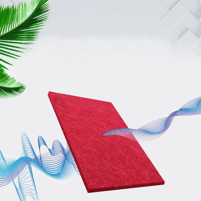 0.8-1.2 Espessura Sound Absorving Ceiling 100% Pet Polyester Wall Sound Accousted Panels for Music Room (Panéis acústicos para salas de música)