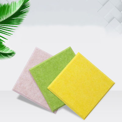 0.8-1.2 Espessura Sound Absorving Ceiling 100% Pet Polyester Wall Sound Accousted Panels for Music Room (Panéis acústicos para salas de música)