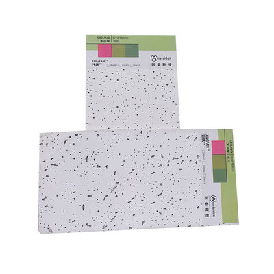 Tabuleiro de teto de lã mineral de tamanho personalizado