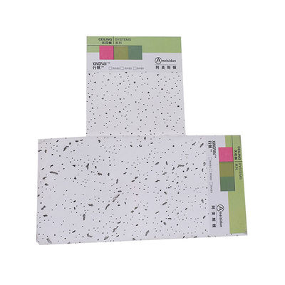 Design de modelos 3D azulejos de tecto de fibra mineral acústica impermeável e decorativo