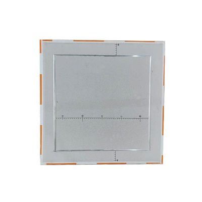 Tectos Artísticos Quadrados Placas de gesso Painel de Acesso de Alumínio Furo de Mancha Com Bloqueio Push