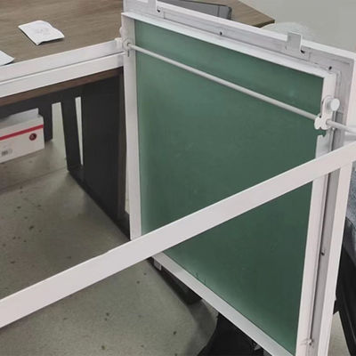 Tectos Artísticos Quadrados Placas de gesso Painel de Acesso de Alumínio Furo de Mancha Com Bloqueio Push