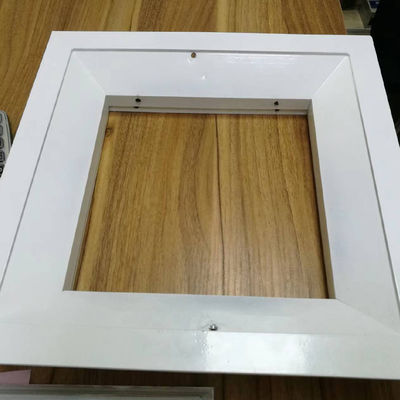 Tectos Artísticos Quadrados Placas de gesso Painel de Acesso de Alumínio Furo de Mancha Com Bloqueio Push