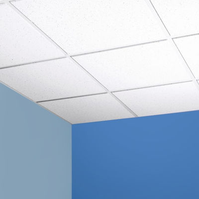 Soluções de projeto Capacidade Tecidos de lã mineral Quadrado de borda azulejos de teto acústicos