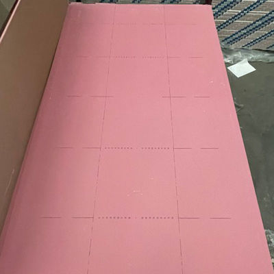 COMMON Quadrado de borda de gesso fibroso de 12 mm para placas de construção à prova de fogo