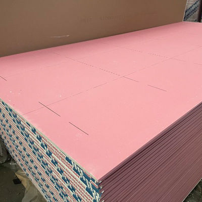 COMMON Quadrado de borda de gesso fibroso de 12 mm para placas de construção à prova de fogo
