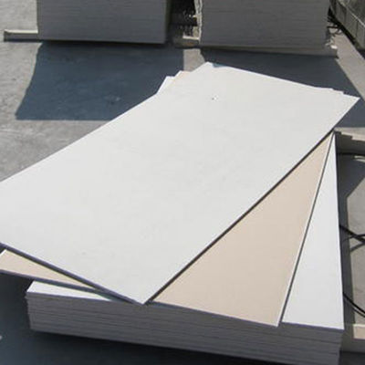 Placas de gesso impermeáveis Placas de papel de tecto Placas de revestimento de parede seca