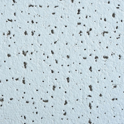 Espessura 15 mm Densidade Tabela de lã mineral acústica preta para edifícios