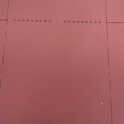 Puro gesso natural placas de gesso resistente ao fogo rosa para decoração doméstica