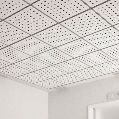 Placa de teto de fibra de isolamento térmico para Armstrong Malásia 600x1200 azulejos acústicos